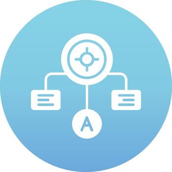 icono de vector de flujo de trabajo