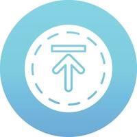 Up Arrow Upload Vector Icon