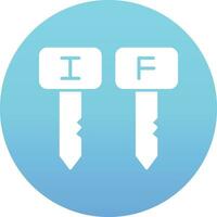 Foreign Key Vector Icon