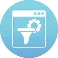 Web Maintenance Vector Icon