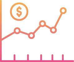 Stock Market Vector Icon