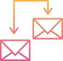 Exchange Mails Vector Icon