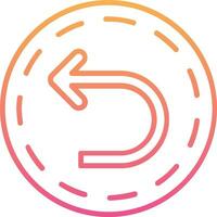 Back Arrow Vector Icon