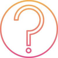 Question Mark Vector Icon