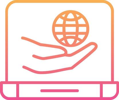 globe netwrok Vector Icon