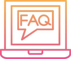 Faq Vector Icon