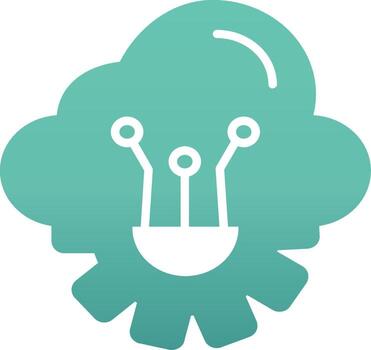 Cloud Computing Vector Icon