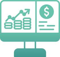 Stock Market Vector Icon