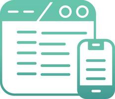 Responsive Vector Icon