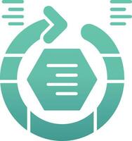 Circular Arrow Vector Icon