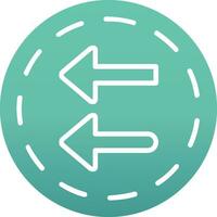 Fast Backward Vector Icon