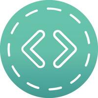 Left And Right Arrows Vector Icon