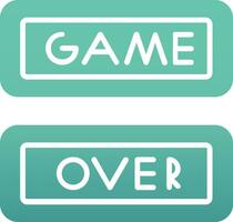 Game over Vector Icon