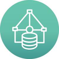 Data Model Vector Icon