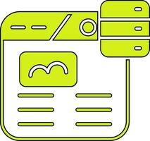 Web Hosting Vector Icon