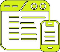 Responsive Vector Icon