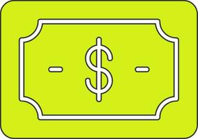 Dollar Note Vector Icon