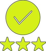 Ratings  Vector Icon