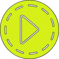 Play Button Vector Icon