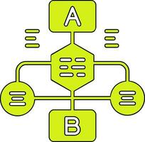 Flowchart Vector Icon