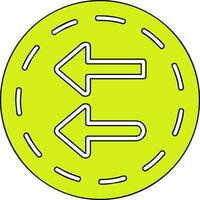 Fast Backward Vector Icon