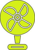 icono de vector de ventilador