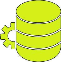 Data Warehouse Vector Icon