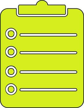 Notepad Vector Icon