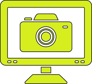 icono de vector de camara