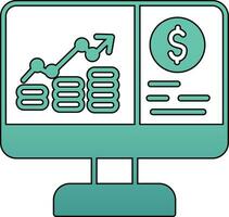 Stock Market Vector Icon