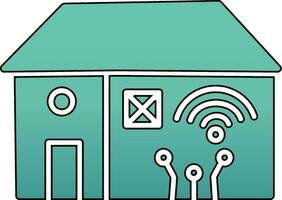 Smart House Vector Icon