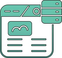 Web Hosting Vector Icon
