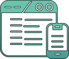 Responsive Vector Icon