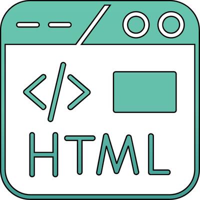 Html Vector Icon