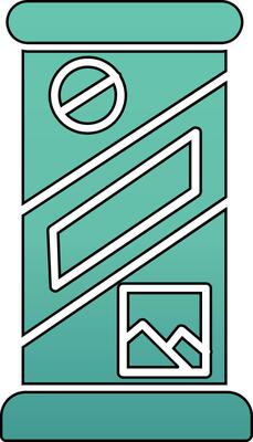 Roll Up Vector Icon