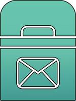 Letterbox Vector Icon