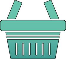 Shopping Basket Vector Icon