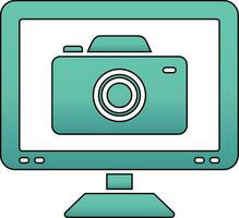 icono de vector de camara