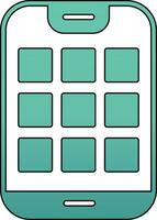 Dial Pad Vector Icon