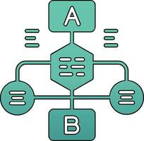 Flowchart Vector Icon