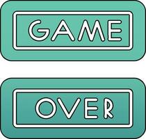 Game over Vector Icon