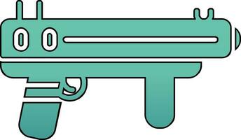 icono de vector de pistola