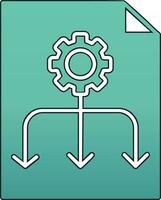 Workflow Vector Icon