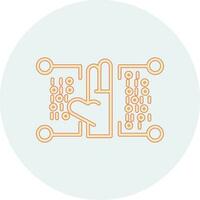 Digitalization Vector Icon