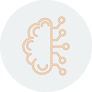 Artificial Intelligence Vector Icon