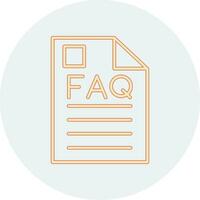 Faq Vector Icon