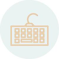 Computer Keyboard Vector Icon
