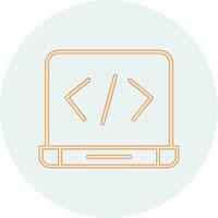 Web coding Vector Icon