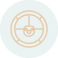 Steering Wheel Vector Icon