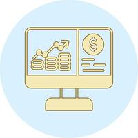 Stock Market Vector Icon